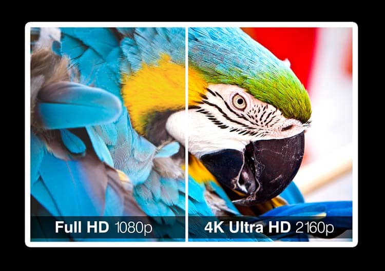 4K vs. 1080p Projector