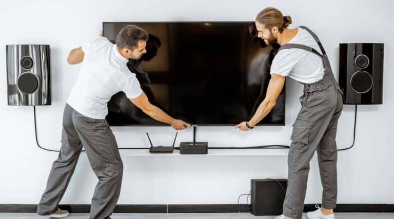 4 Ways To Mount a TV on a Concrete Wall Without Drilling