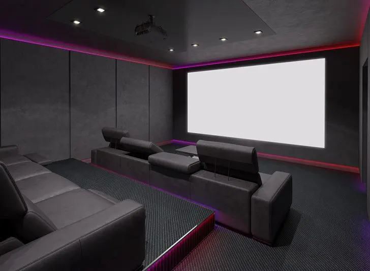 Best Wall Colors for Home Theater